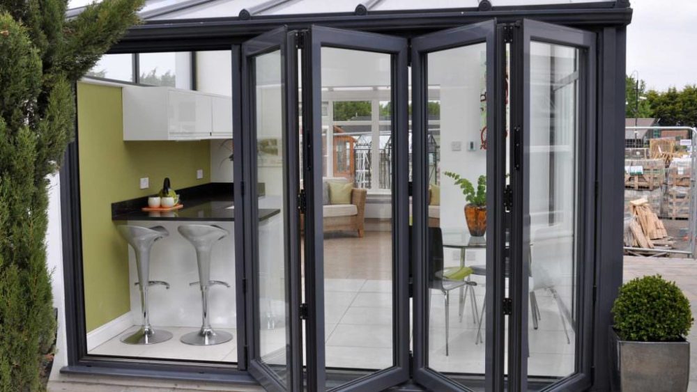 aluminium bifold door sawbridgeworth price